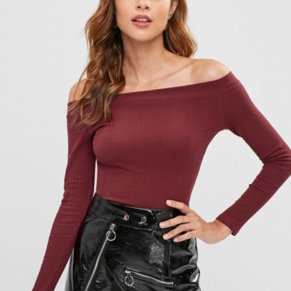 Off the shoulder top